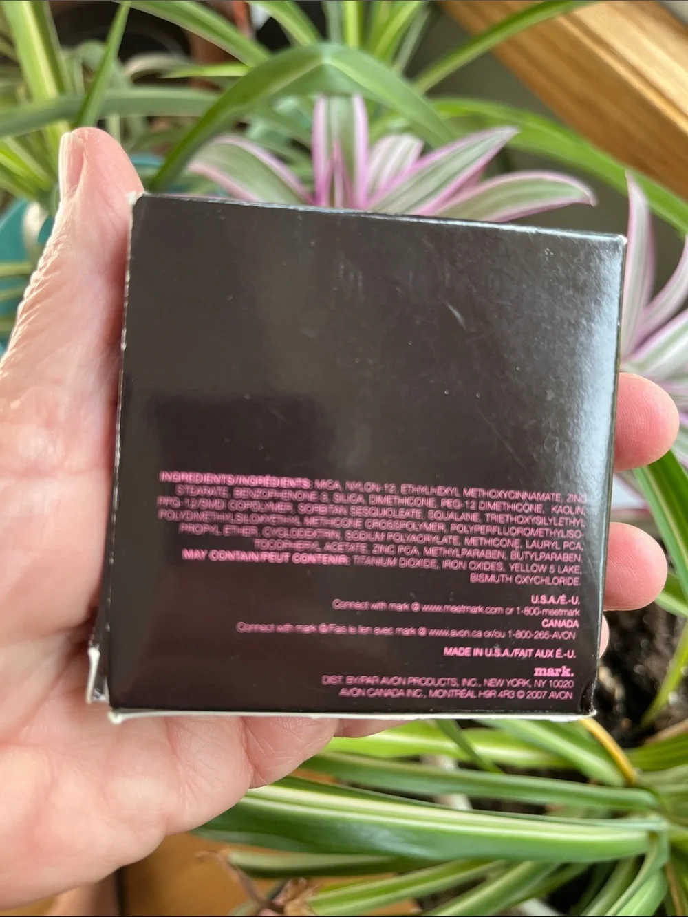 Avon mark Powder Buff Natural Skin Foundation~NATURAL SKIN~NIB~Pressed Powder